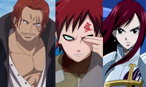 Anime Characters With Red Hair