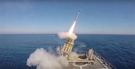 Israel Successfully Tests Shipborne Iron Dome Missile Interceptor