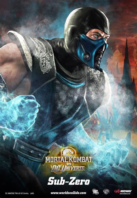 Mortal Kombat Vs DC Universe Character Art TFG