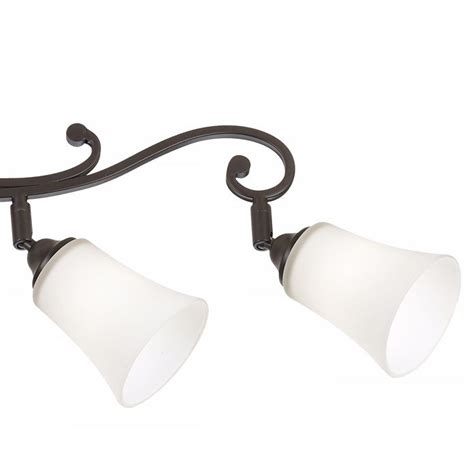 Pro Track Modern 5 Head Ceiling Track Light Leaf And Vine Design Oil