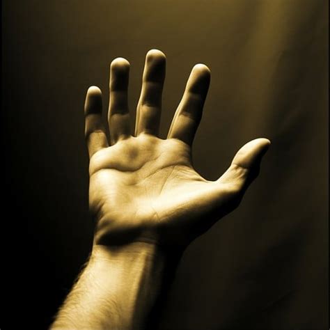 hand reaching   hand