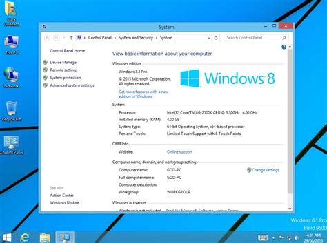 English Windows 81 Pro Rtm Build 9600 Leaks Onto The Web Update