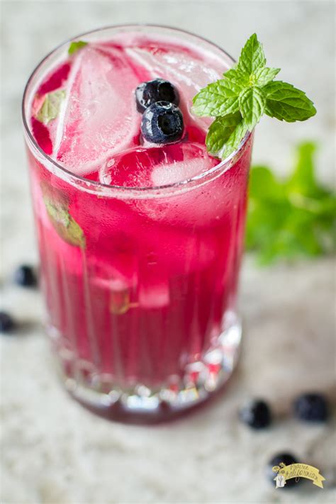 Blueberry Mojitos