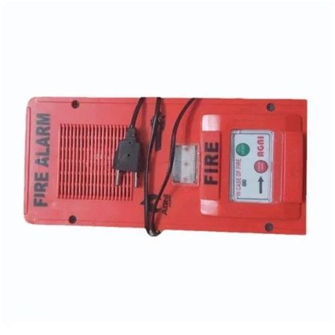 Agni Combine Mcp Fire Alarm Hooter At Rs Fire Alarm Hooter In