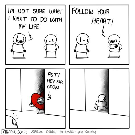 Follow Your Heart R Raphcomics