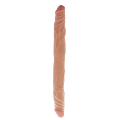 Dubbele Dildo Met Realistische Look Huidskleur Kopen Bij Sextoyland