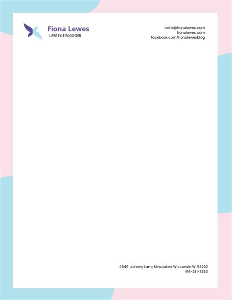 Free Letterhead Templates In Microsoft Word Doc Template Net