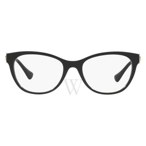 Versace 55 mm Black Eyeglass Frames | World of Watches