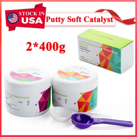 Dental Putty Soft Catalyst Heavy Body Base Silicone Impression Material