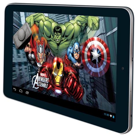 Tablet Tectoy Avengers Tt I Tela Gb C Mera Mp Suporte