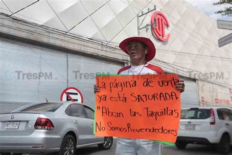 Protestan Por Venta De Boletos En Línea Para La Final Del Fútbol Mexicano