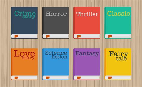 DIFFERENT CATEGORIES OF BOOKS - Veronica Lane Books