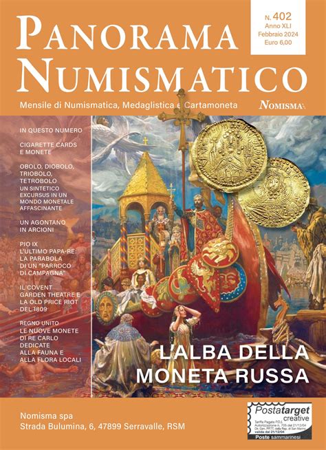 Panorama Numismatico N 402 Febbraio 2024 PANORAMA NUMISMATICO