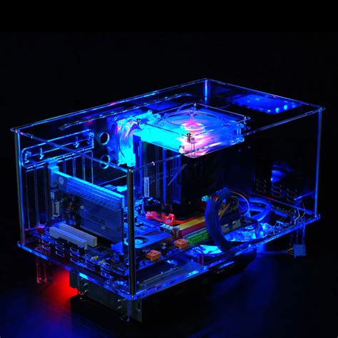 Qdiy Pc D777xl E Atx Personalized Acrylic Pure Transparent Computer