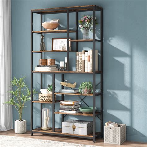 Rustic Bookshelf Tall Shelves Corner Bookshelves Bookshelf Storage