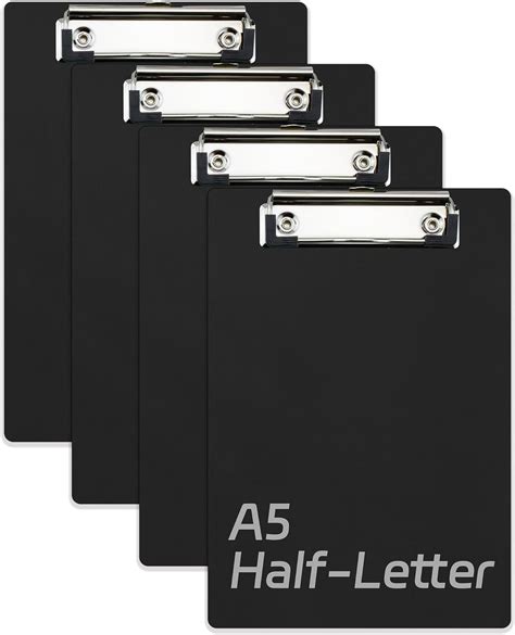 Amazon Small Clipboards 6 X 9 Mini Clipboards 4 Pack Portable