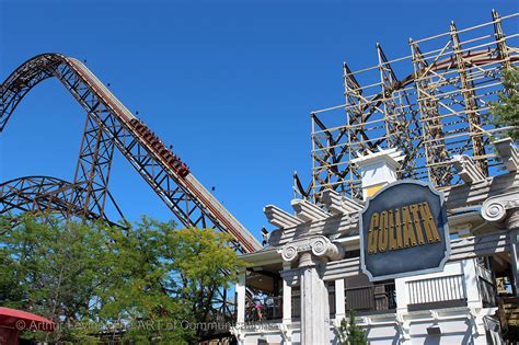 Goliath - Review of the Six Flags Great America Coaster