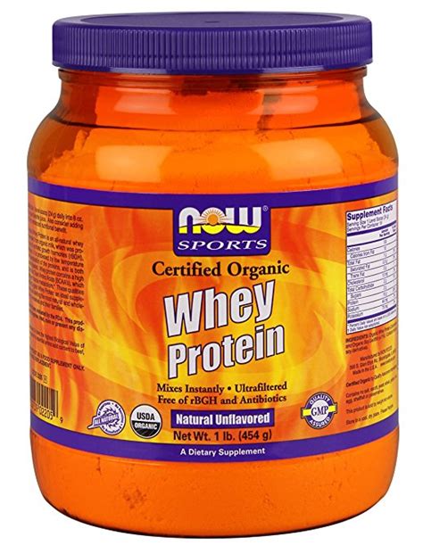 Now Sports Natural Unflavored Whey Protein Isolate - Clean Label Project