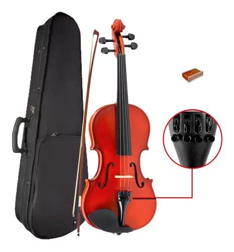 Violino Vivace Intermedi Rio Completo Arco Breu Estojo Frete Gr Tis