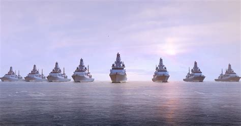 BAE Systems Has Been Awarded 4 2bn To Build Five Type 26 Frigates For