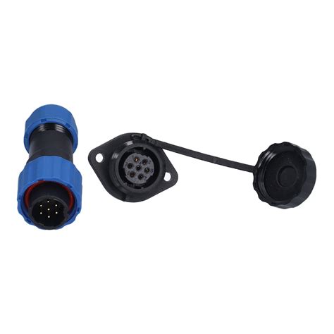 Sp16 Flange Waterproof Aviation Plug Socket Male And Female Butt Joints