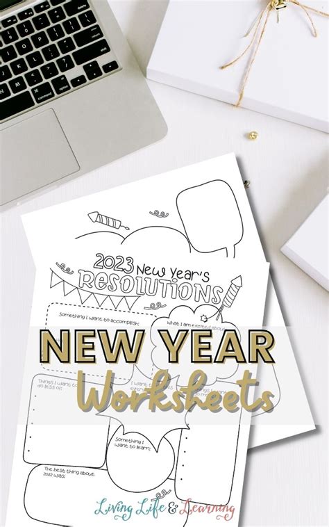 New Years Resolution Worksheet