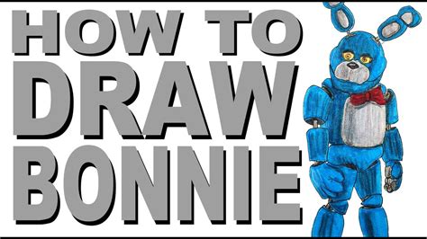 How To Draw Bonnie Fnaf Movie Youtube