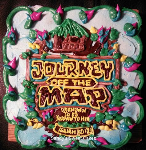 Sandy S Sweet Cakes Journey Off The Map VBS 2015 Cupcake Cake