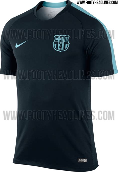 Fc Barcelona Champions League Pre Match And Training Shirts