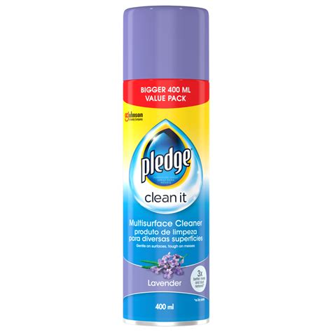 Pledge Multi Surface Cleaner Lavender 400ml | Buy Online in South ...