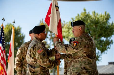 Intelligence And Sustainment Company Hosts Change Of Responsibility