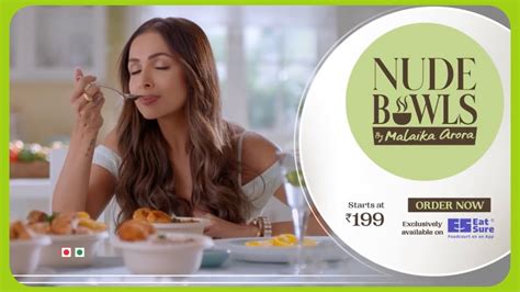 Nude Bowls By Malaika Arora Eatsure Orange Elephant Studios Youtube