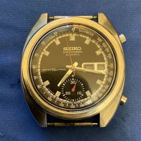 Seiko 6139 6011 ‘bruce Lee Automatic Chronograph 1970 Runs Sparesrepair Watchcharts