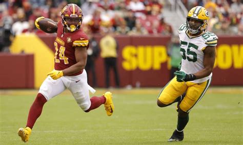 Antonio Gibson Player Props Odds Tips And Betting Trends For Week 8