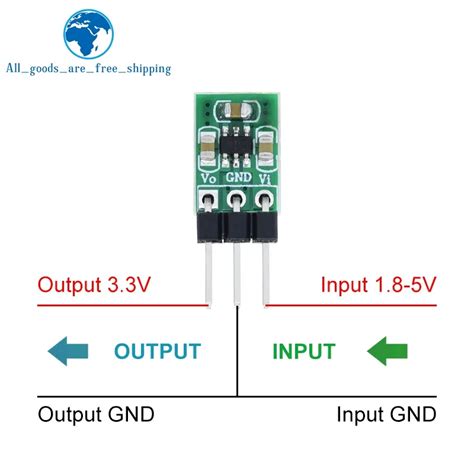 TZT Mini 1 8V 3V 3 7V 5V To 3 3V Boost Buck Low Noise Regulated