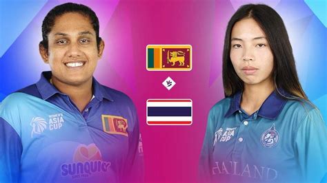 Sl W Vs Tha W T20 Womens Asia Cup 2024 Live Streaming Of Sri Lanka Women And Thailand Women On