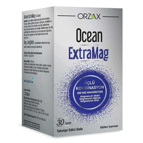 Ocean Extramag L Kombinasyon Takviye Edici G Da Tablet Eklem Ve