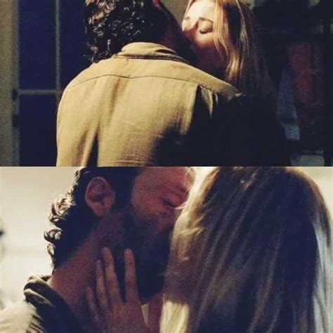 Rick And Jessie Kiss The Walking Dead Jessie Twd