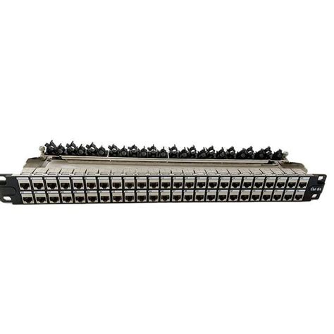 High Density Patch Panel U Stp Ftp Cat A Ports With Rj Keystone