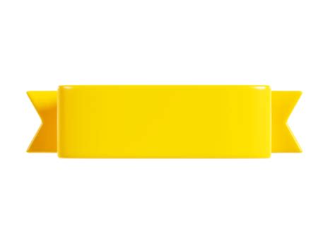 Yellow Ribbon PNGs for Free Download