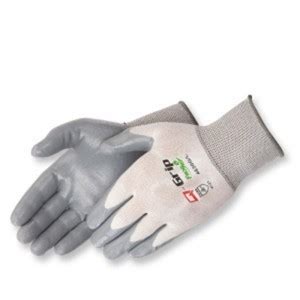 Liberty Gloves Q Q Grip Ultra Thin Gray Nitrile Coated Palm Glove