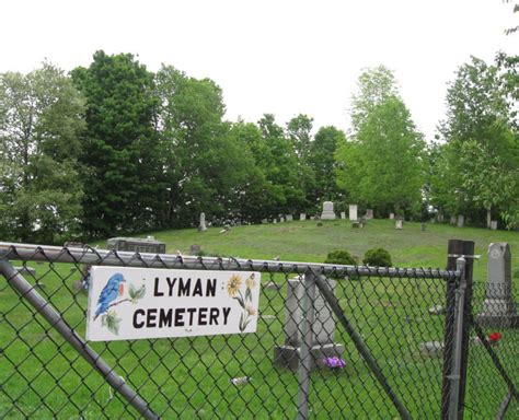 Lyman Cemetery En Adams New York Cementerio Find A Grave