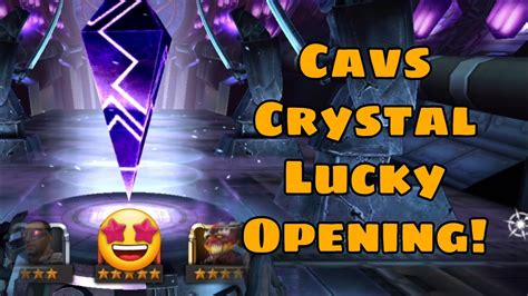 MCOC Crystal Opening 4xCavalier Crystal Opening YouTube