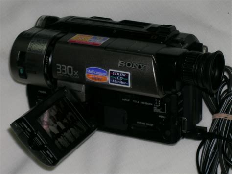 Sony Handycam Ccd Trv Hi Analog Camcorder Ebay