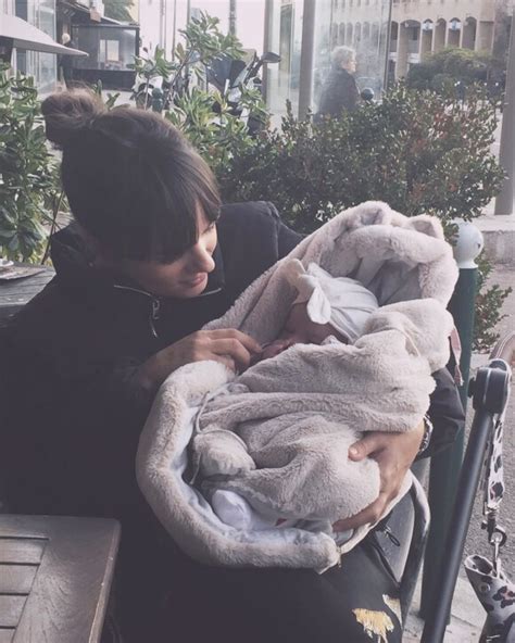 Photo Alizée Lyonnet et sa fille Maggy sur Instagram le 24 janvier