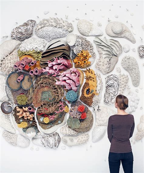 Courtney Mattison Sculpts Colossal Ceramic Coral Reefs