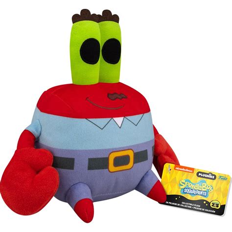 Spongebob Squarepants 25th Anniversary Mr Krabs 7 Inch Funko Pop Plush