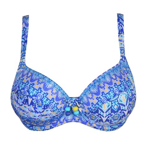 Cutout Of Primadonna Swim Bonifacio Bikini Set In Electric Blue Full