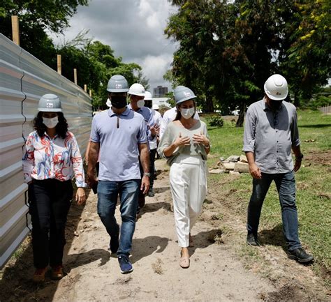 Projeto Piloto Jardins Filtrantes Recebe Visita Da Vice Prefeita Do