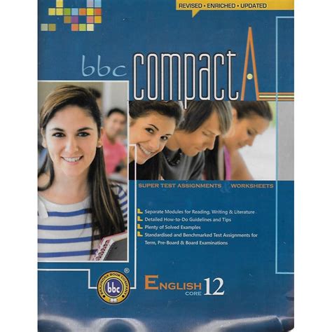 BBC Compacta English Core For CBSE Class 12